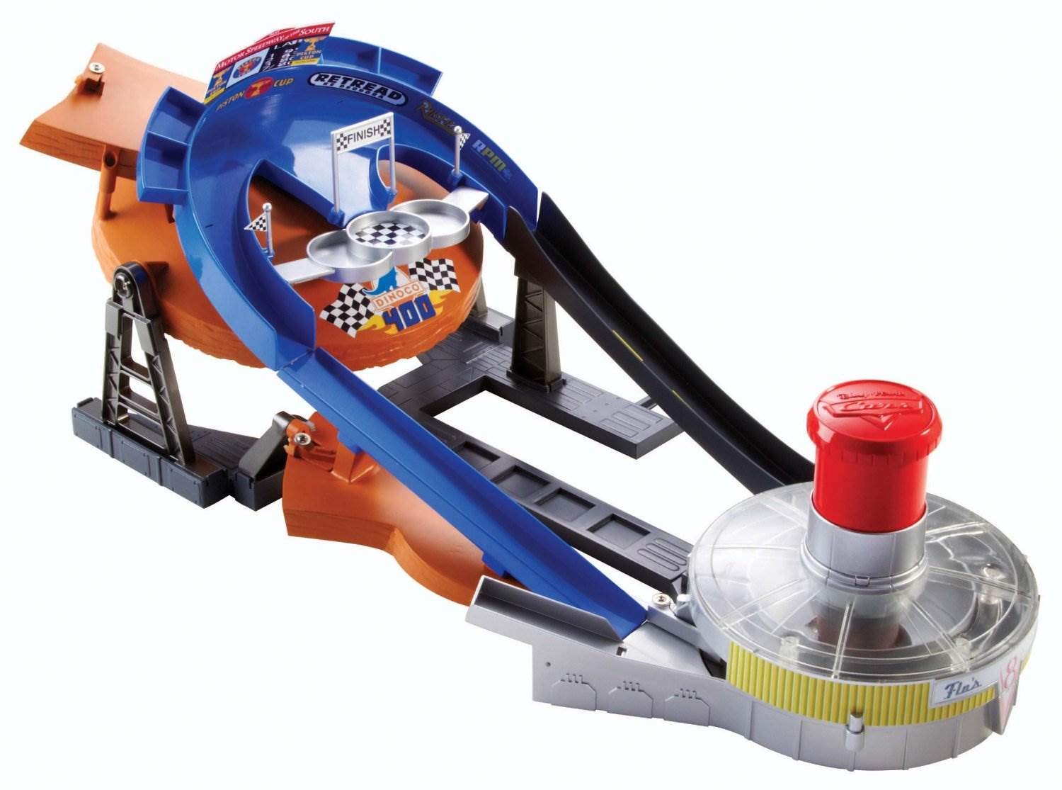 Disney Pixar Cars Micro Drifters Fast Flip Transforming Raceway